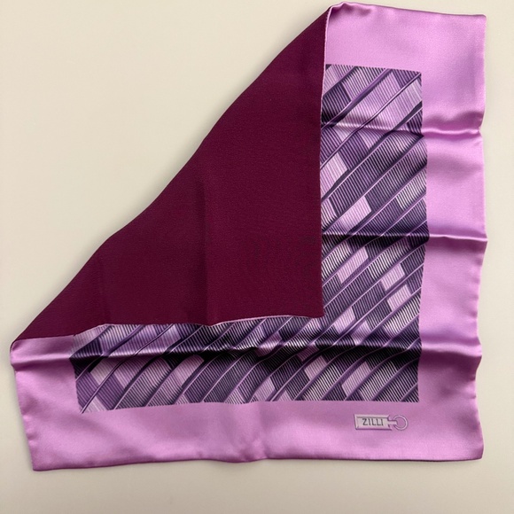 ZILLI Tie & Matching Pocket Square Set - Picture 4 of 6